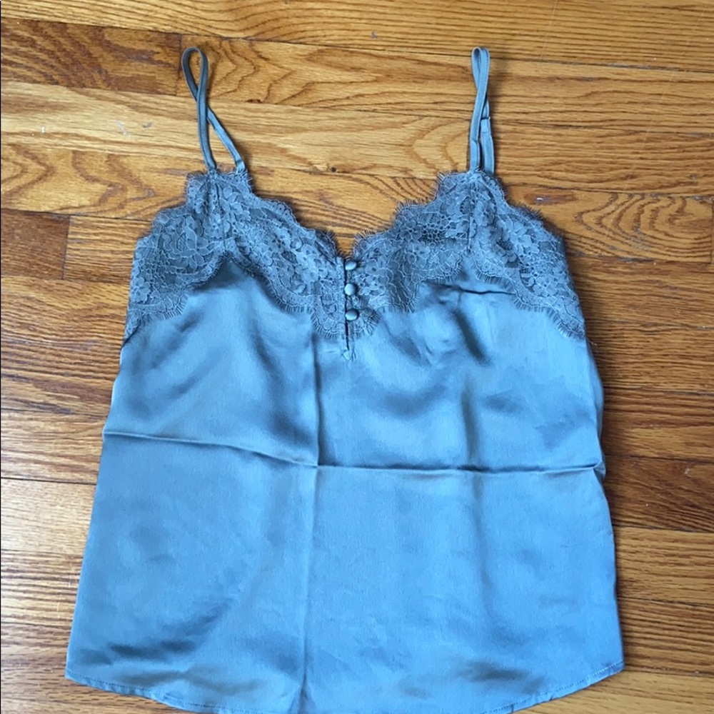 New Abercrombie and Fitch silk tank